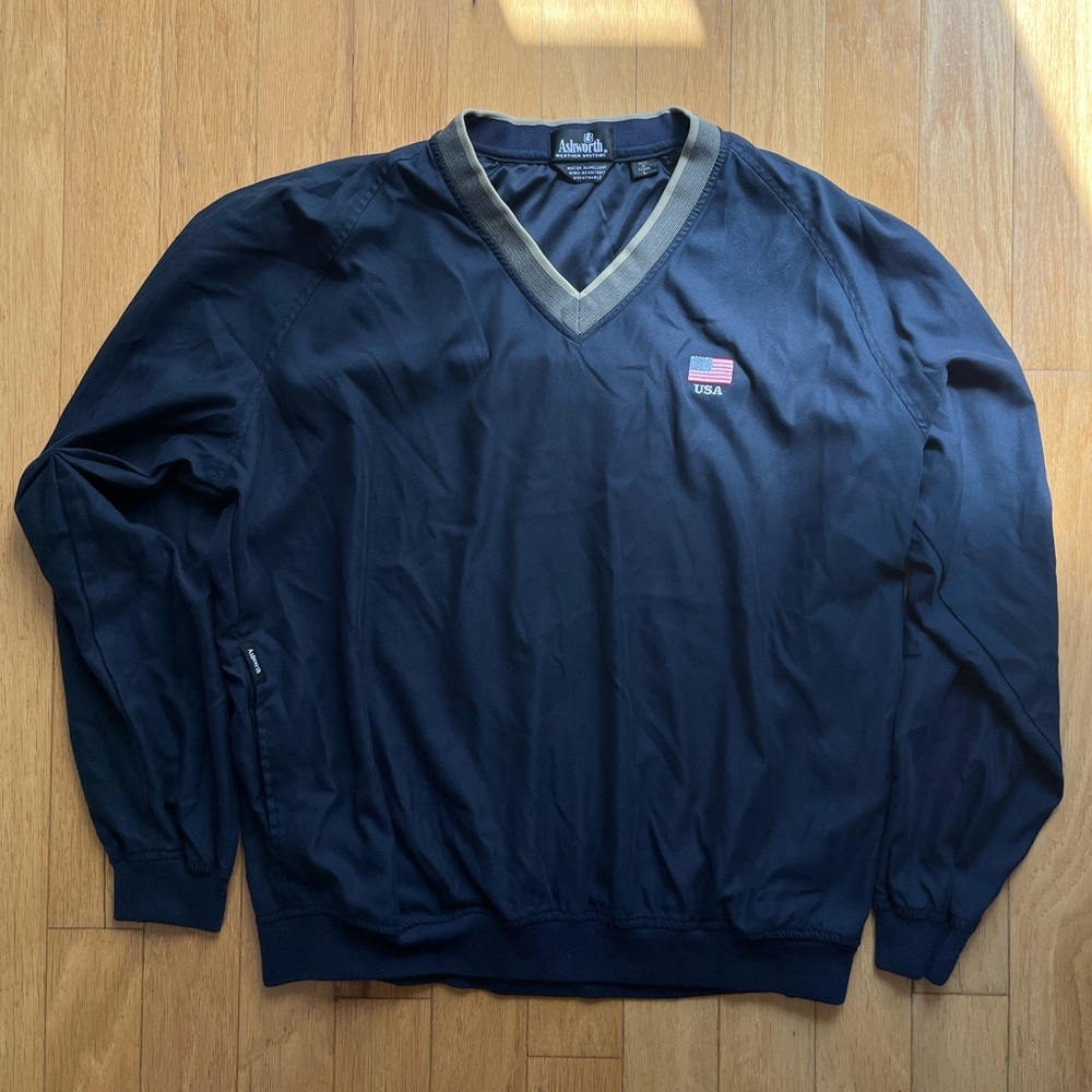 Ashworth v-neck sweatshirt